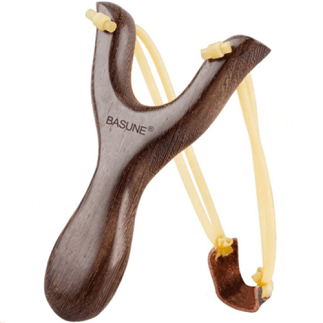 BASUNE wooden slingshot